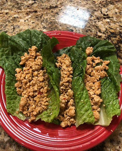 Chicken Lettuce Wraps