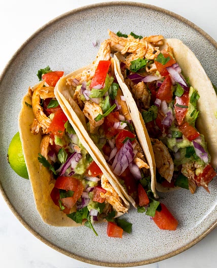 Shredded Chicken Tacos