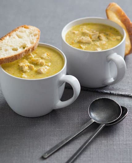 "Hug in a mug" chicken soup