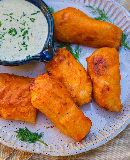 Vegan Chickpea Buffalo Wings