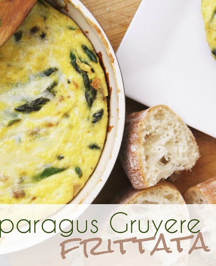 Asparagus Gruyere Frittata