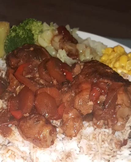 Brown Stew Chicken