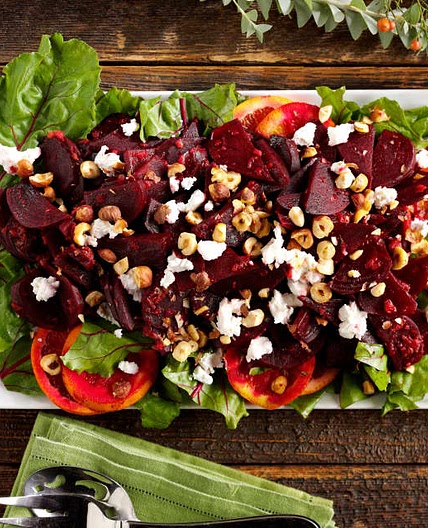 Beet Salad with Blood Orange Balsamic Vinaigrette