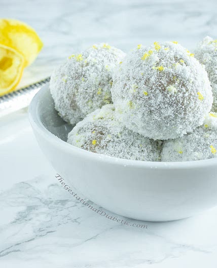 Coconut Lemon Fat Bombs