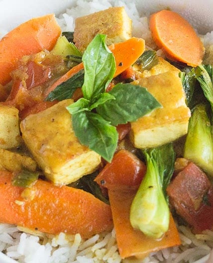 Coconut Tofu Curry