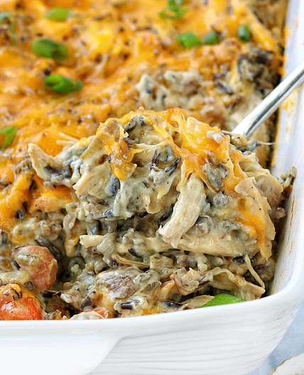 Chicken Wild Rice Hotdish