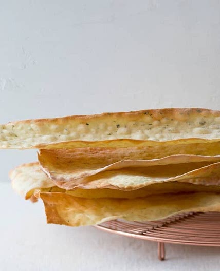 Herbed lavosh