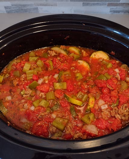 Slow Cooker Zucchini Soup