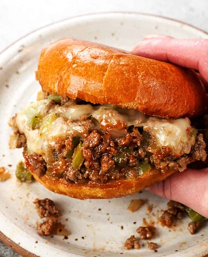 Philly Cheesesteak Sloppy Joes