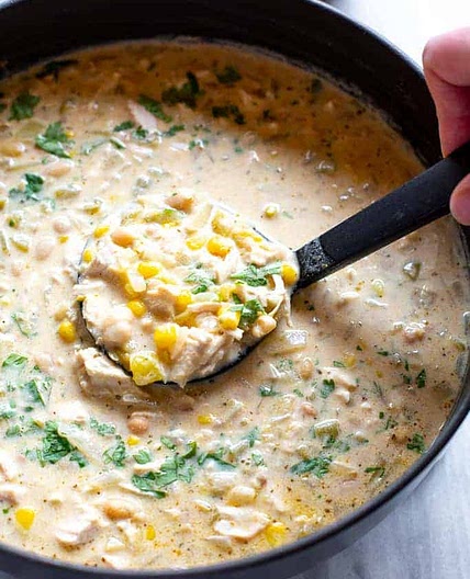 White chicken chili by Holly