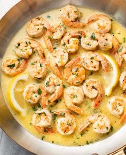 Lemon Pasta Shrimp
