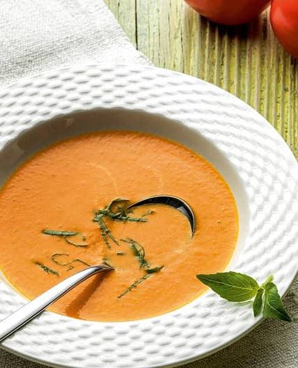 Cream of tomato soup