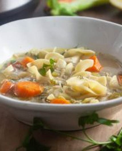 Instant Pot Chicken Noodle Soup