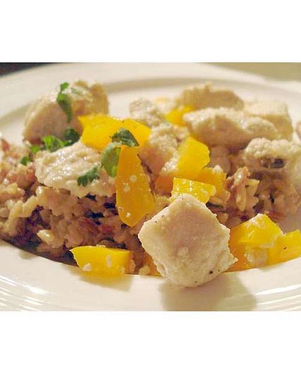 Ginger-Lime Chicken with Coconut rice