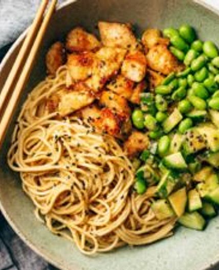 15 Minute Meal Prep: Sesame Noodle Bowls