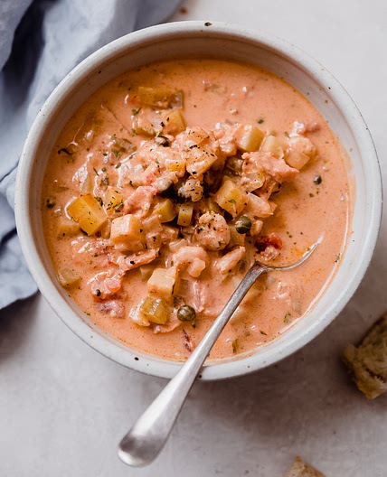Seattle-Style Smoked Salmon Chowder