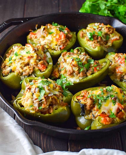 Corey’s Stuffed Bell Peppers