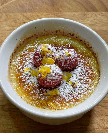 Myer Lemon Crème Brûlée 