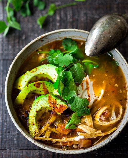 Instant Pot Chicken Tortilla Soup