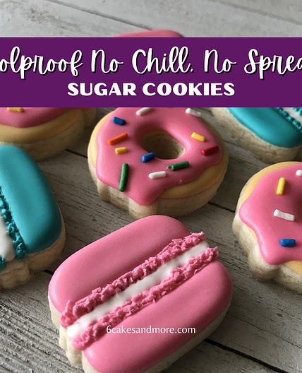 Foolproof No Chill No Spread Sugar Cookies