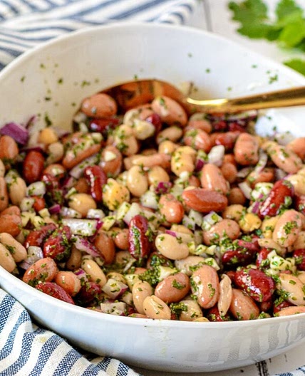 Heart Healthy Mixed Bean Salad