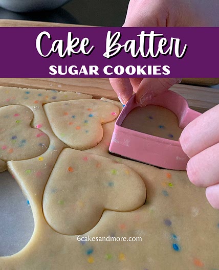 Cake Batter Sugar Cookies