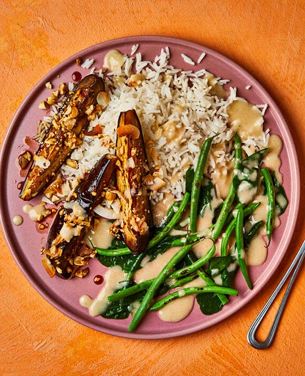 Sticky Aubergine
