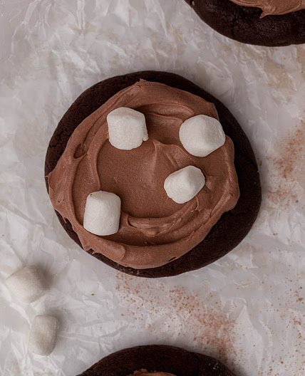 Crumbl 🙀 Frozen Hot Chocolate Cookies