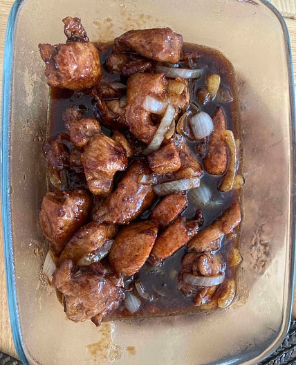 Chicken with English Sauce