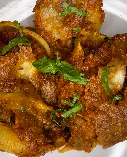 Stuffed pasta shells 