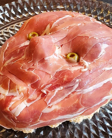 Flayed Man Cheese Ball