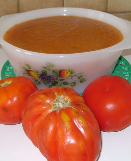 Velouté de tomates