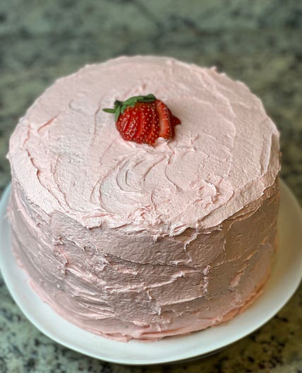 Easy Strawberry Cake