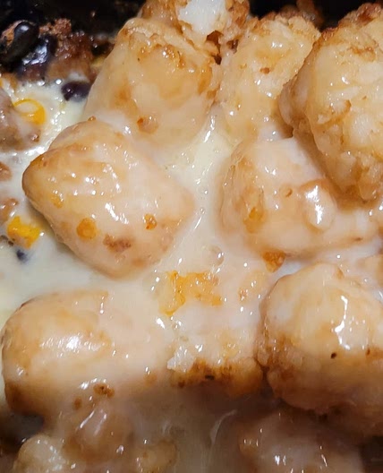Slow Cooker Tater Tot Casserole