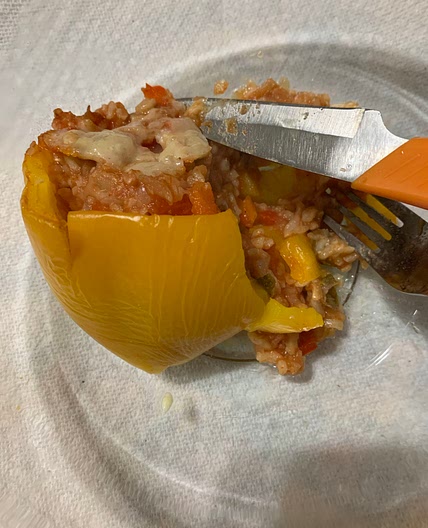 Baked Stuffed Pepper 