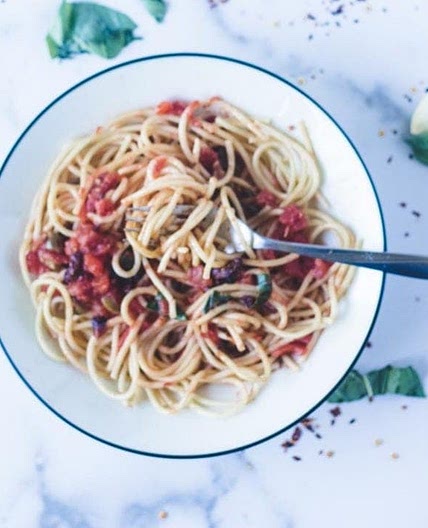 Spaghetti alla Puttanesca Recipe
