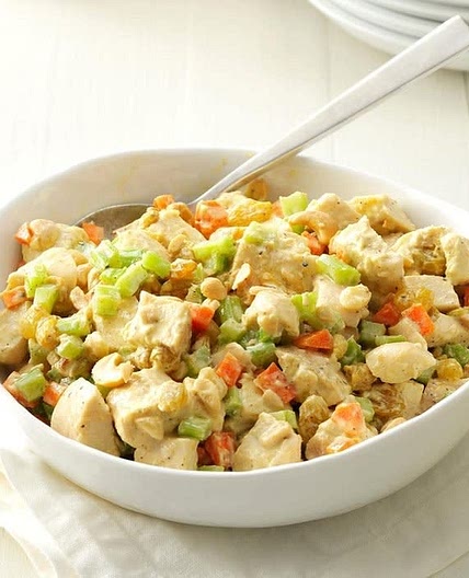 Cashew-Curry Chicken Salad