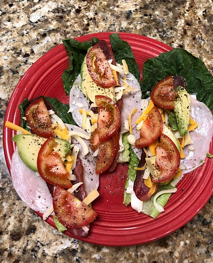 Turkey Club Lettuce Wrap
