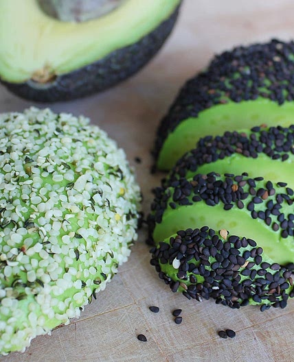 Seedy avocado