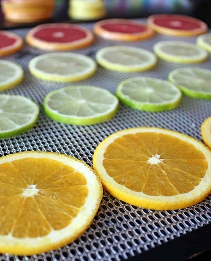 Dehydrated Citrus {Oranges, Grapefruit, Lemons and Limes} Recipe