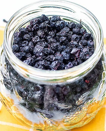 Dehydrated Blueberries Recipe