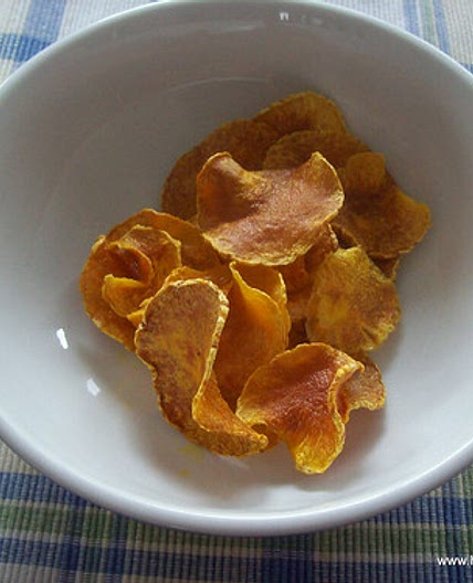 No-Fry Butternut Squash Chip Recipe ⋆ Health, Home, & Happiness