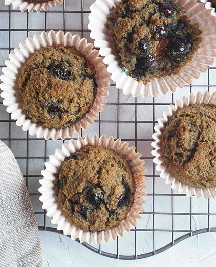 Liver and Blueberry Muffins {AIP + Reintroduction, Paleo}
