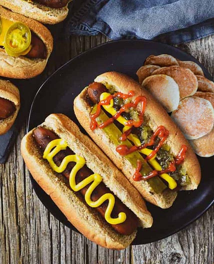 Vegan Carrot Hot Dogs