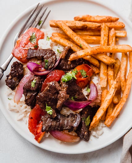 Lomo Saltado (Peruvian Beef Stir Fry)