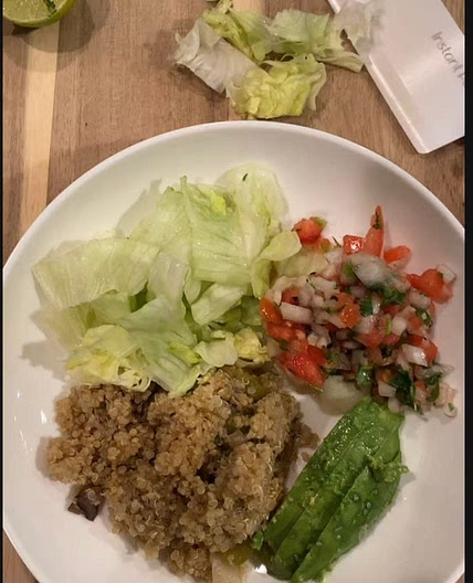 Instant pot Quinoa Bowl 