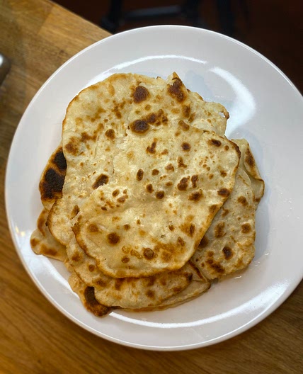 Two ingredient flat bread