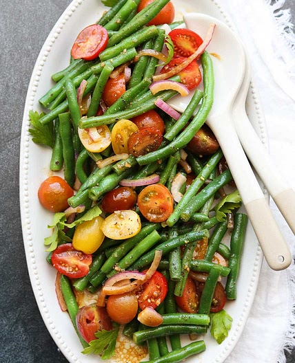 Simple Green Bean Tomato Salad