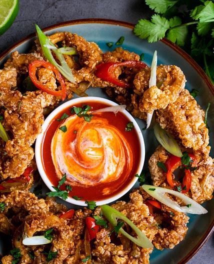 Crispy Salt & Pepper Squid by Pureety