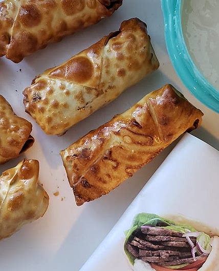Donair Egg Rolls